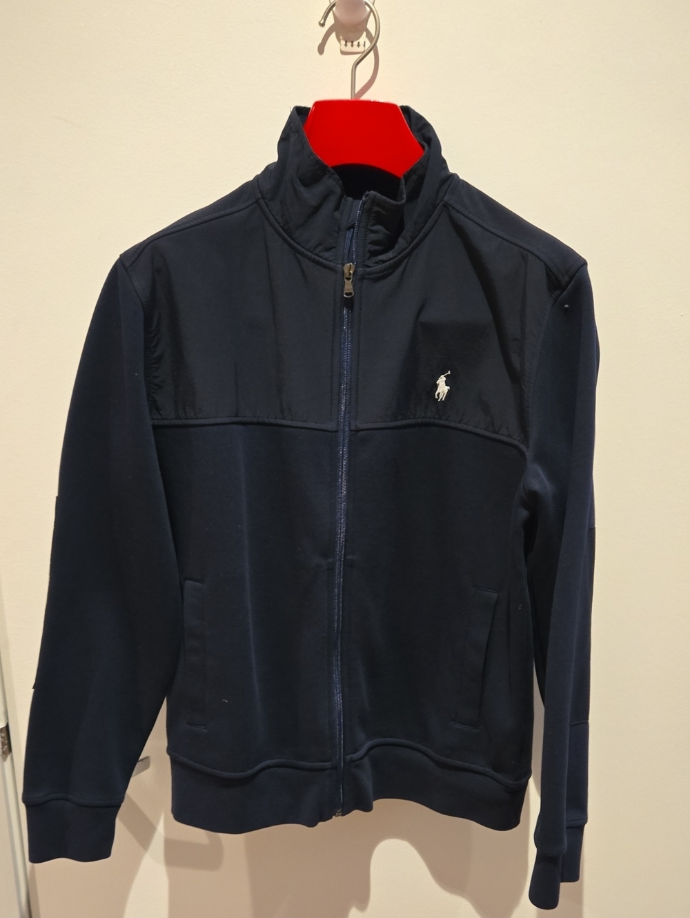 Polo by Ralph Lauren Navy Zip-Front Lightweight Jacket